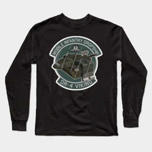 Starship Troopers Mobile Infantry Dropship Long Sleeve T-Shirt